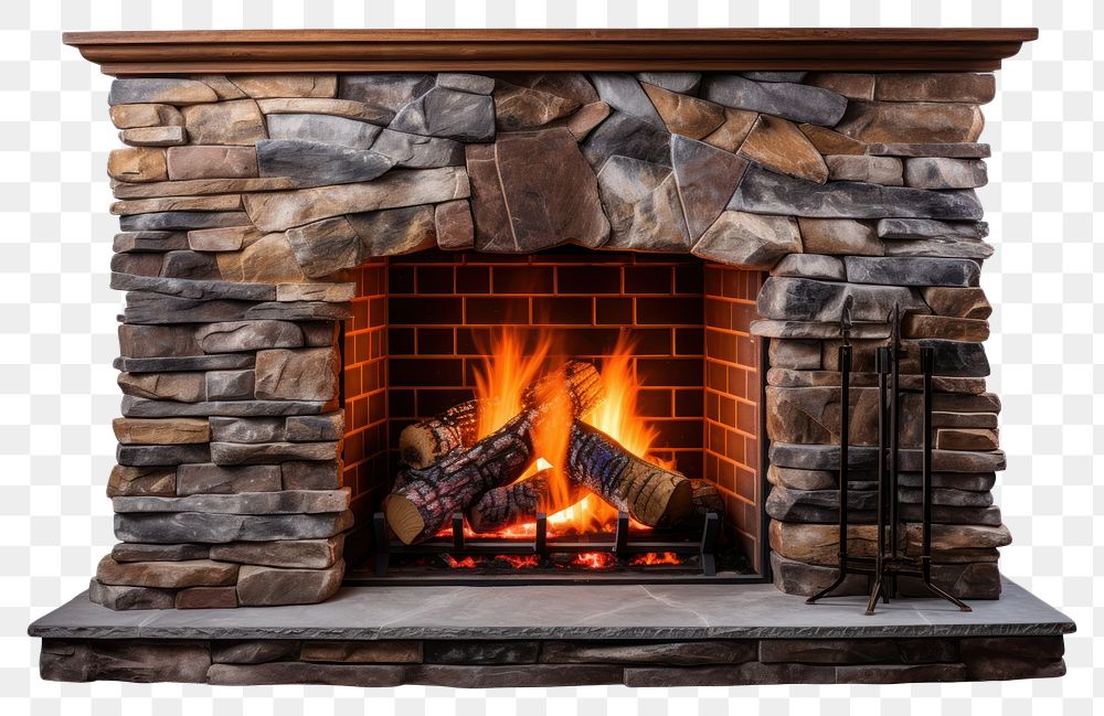 Fireplace home interior. AI generated | Premium PNG - rawpixel