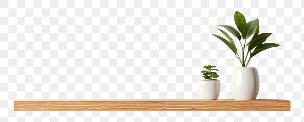 PNG  Shelf wooden plant architecture simplicity
