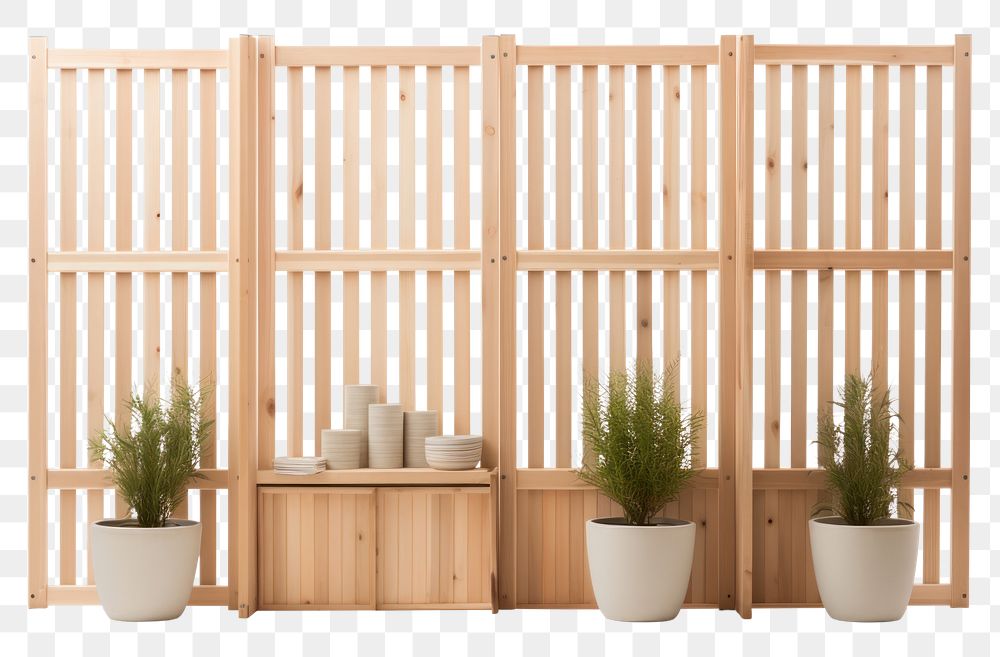 PNG Pine wood scandinavian room divider. AI generated Image by rawpixel.