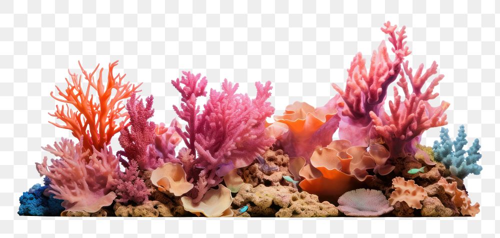 PNG Coral reef aquarium outdoors nature. AI generated Image by rawpixel.