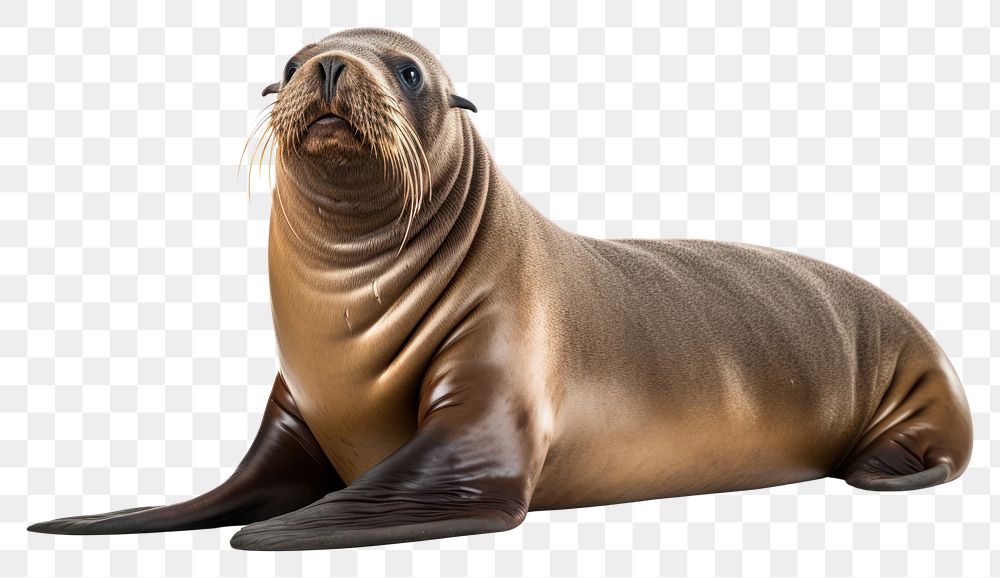 PNG Sea lion animal mammal seal. AI generated Image by rawpixel.