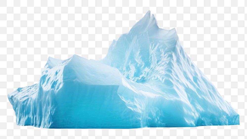 PNG Iceberg nature white landscape. AI generated Image by rawpixel.