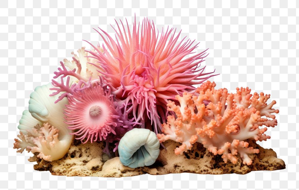 PNG Sea anemone animal nature reef