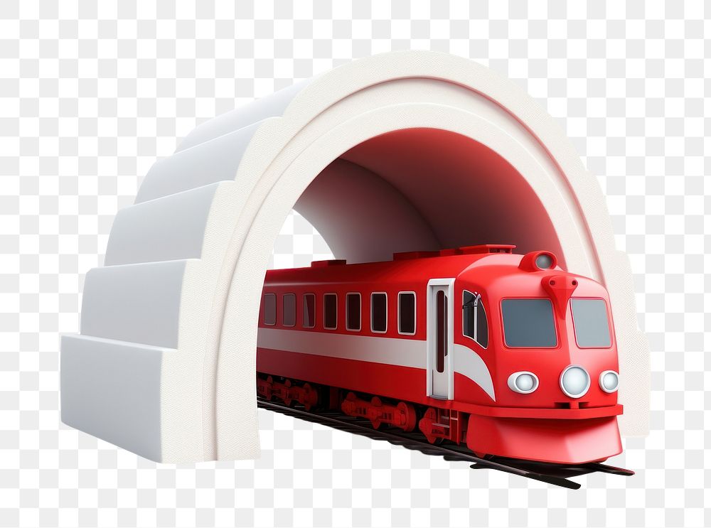 PNG Train architecture vehicle white background. AI generated Image by rawpixel.