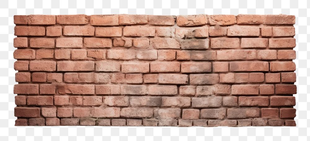 PNG  Brick wall architecture backgrounds white background. AI generated Image by rawpixel.