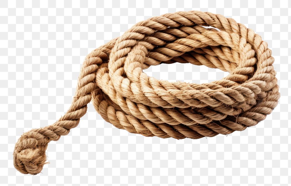 PNG Coiled rope durability intricacy. 