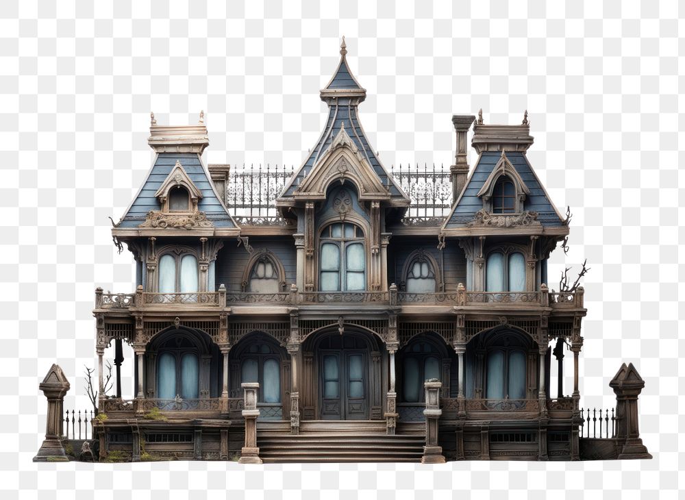 PNG Haunted mansion architecture building house