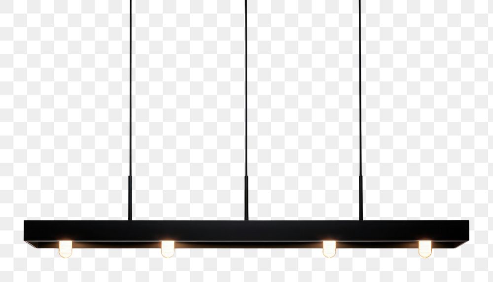 PNG  Minimal long ceiling lamp chandelier lighting architecture. AI generated Image by rawpixel.