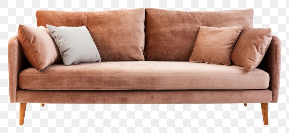 PNG  Sofa furniture cushion pillow
