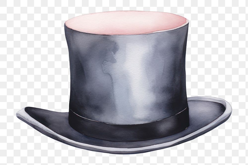 PNG A bowler hat white background headwear clothing. 