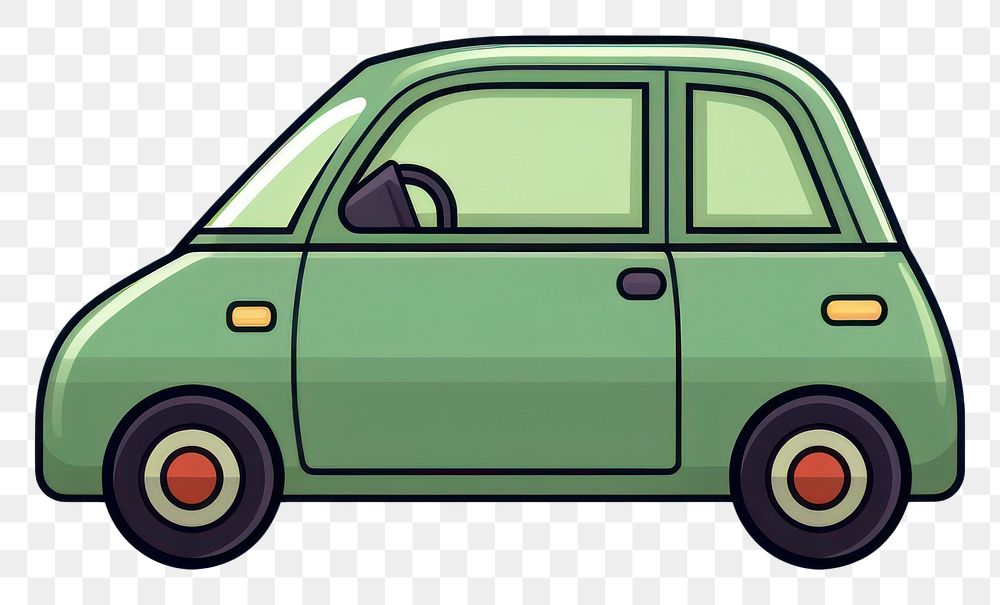 PNG Car vehicle cartoon wheel. AI generated Image by rawpixel.