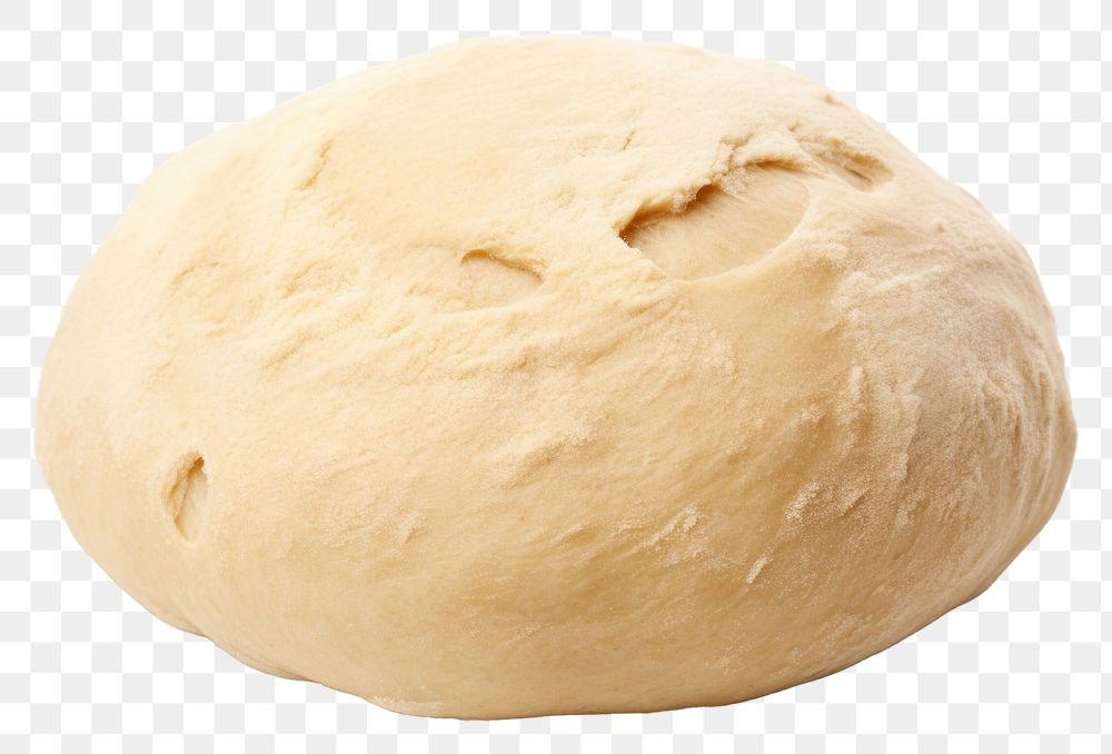 PNG Dough bread food white background. AI generated Image by rawpixel.