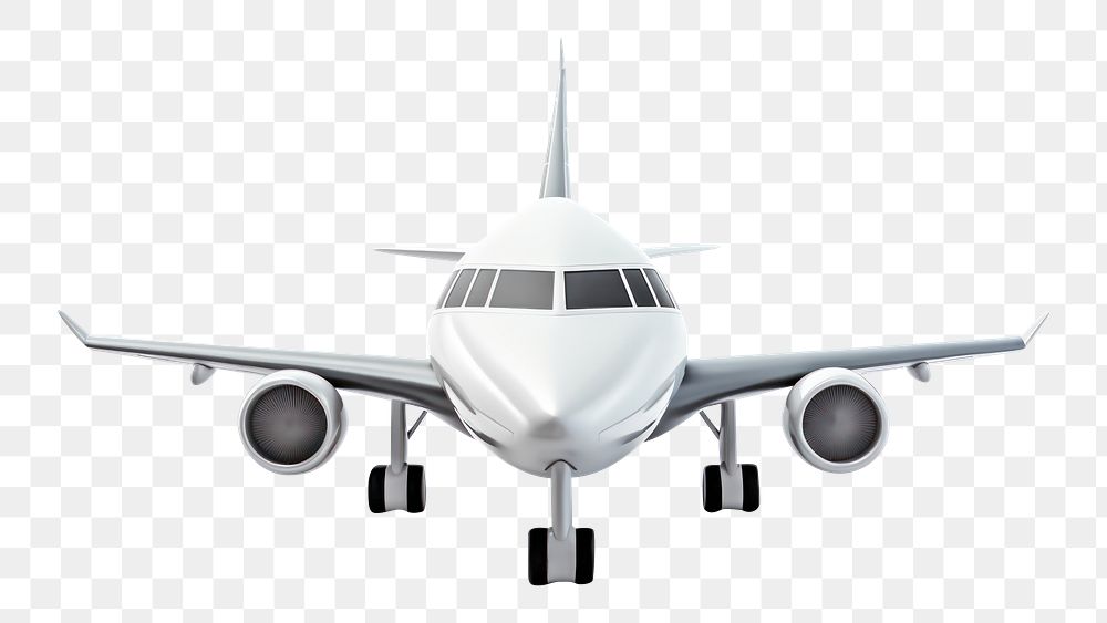 PNG Airplane aircraft airliner vehicle. AI generated Image by rawpixel.