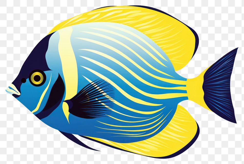 PNG Fish angelfish animal  