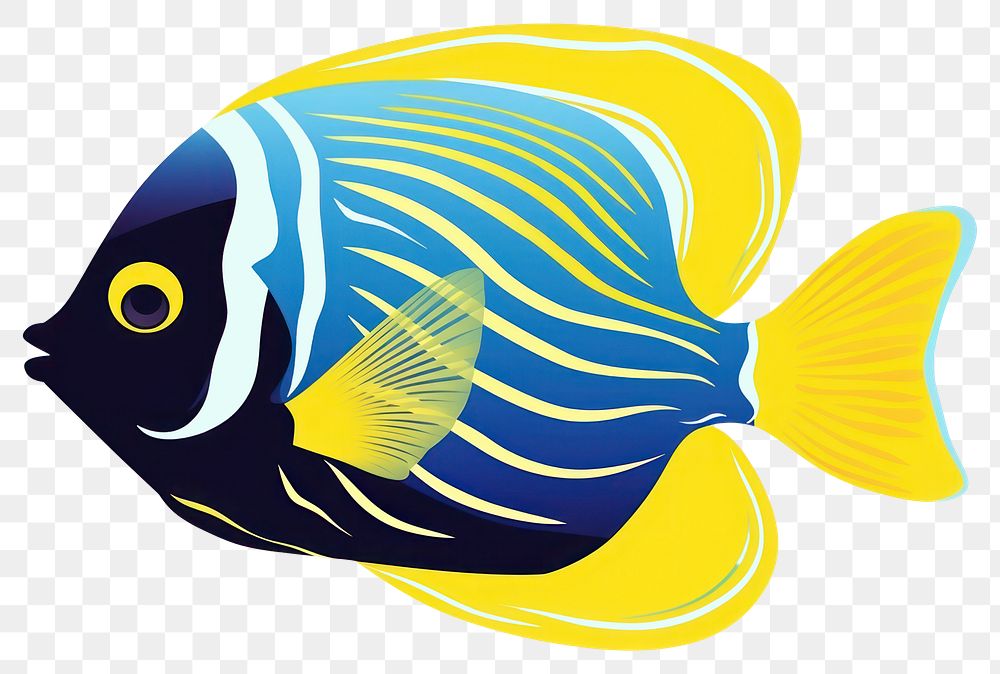 PNG Fish angelfish animal  