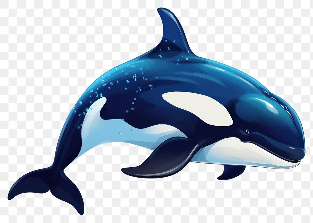 PNG Killer Whale whale dolphin animal.