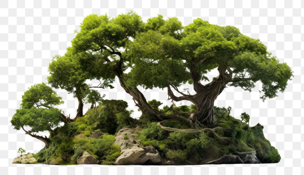 PNG  Nature bonsai plant tree. 