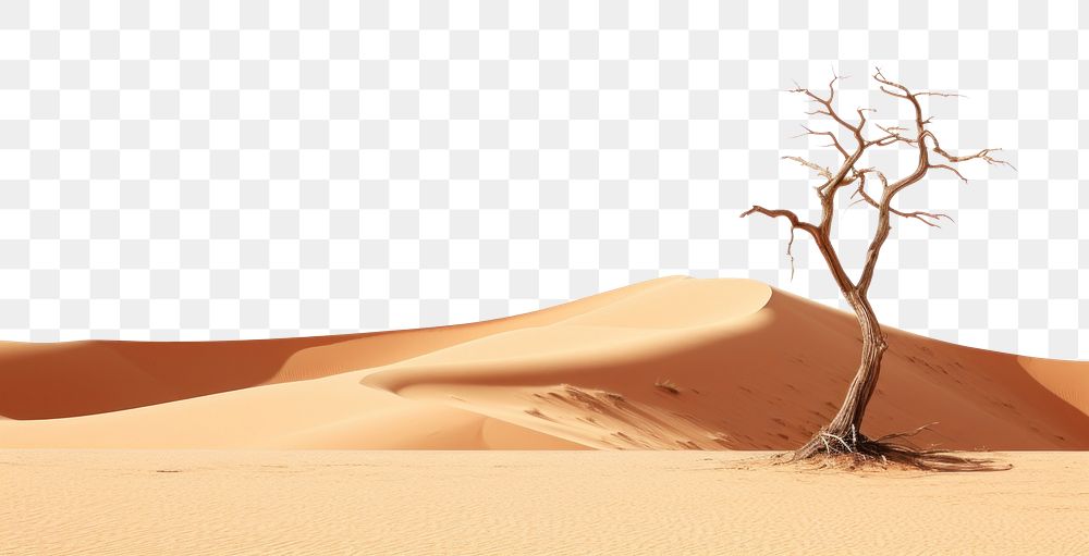 PNG  Nature desert outdoors ground. AI generated Image by rawpixel.