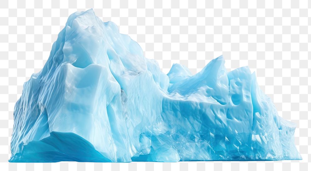 PNG  Winter ice iceberg nature. AI generated Image by rawpixel.