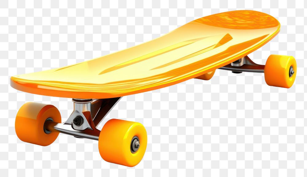 PNG Skateboard white background skateboarding skateboarder. AI generated Image by rawpixel.