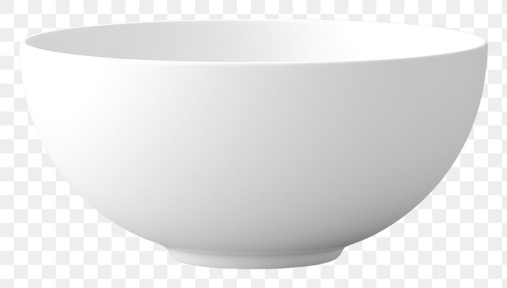 PNG Bowl porcelain white simplicity. 