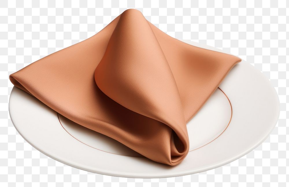 PNG Napkin plate white background simplicity. AI generated Image by rawpixel.