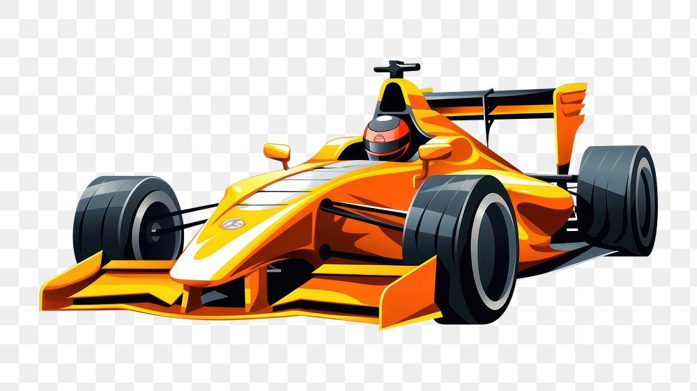 PNG Racing car vehicle cartoon. 