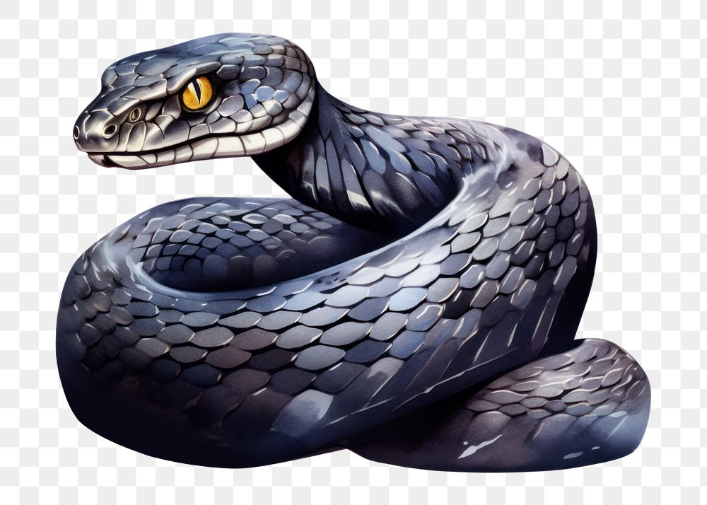 PNG Snake reptile cartoon animal. AI generated Image by rawpixel.