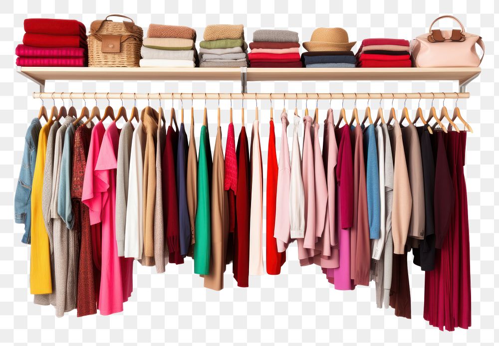 PNG Clothes furniture closet shelf