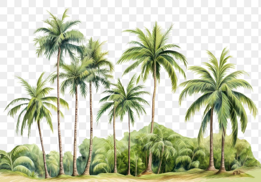 PNG Tropical trees vegetation outdoors tropics
