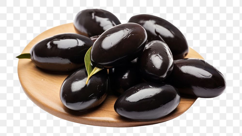 PNG Olive eggplant black food. AI generated Image by rawpixel.