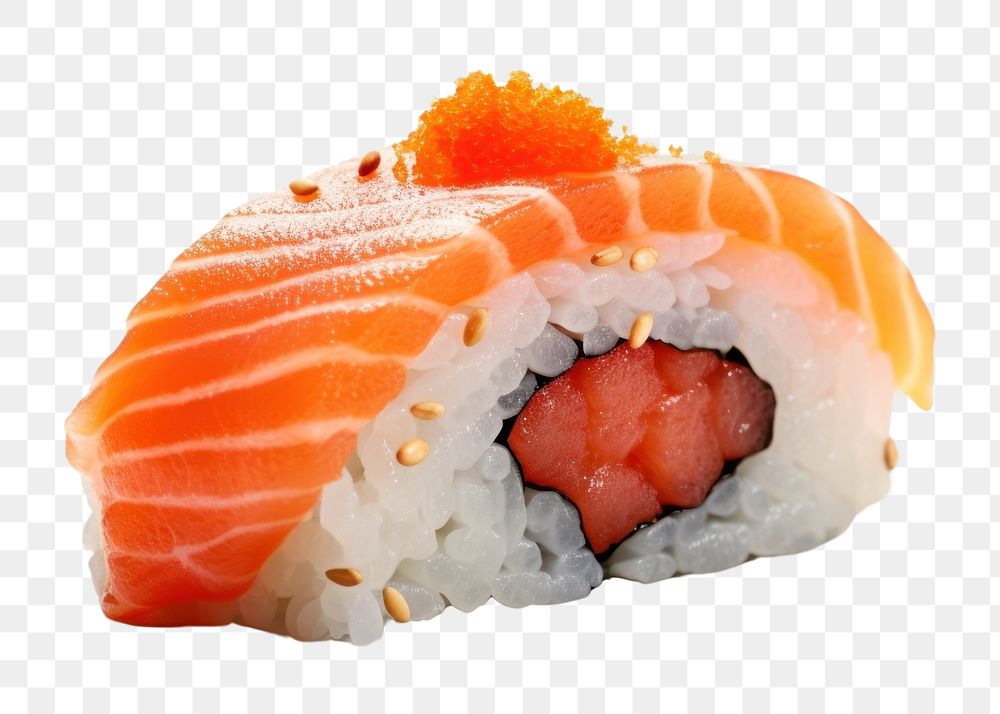 PNG Sushi rice food dish. AI generated Image by rawpixel.