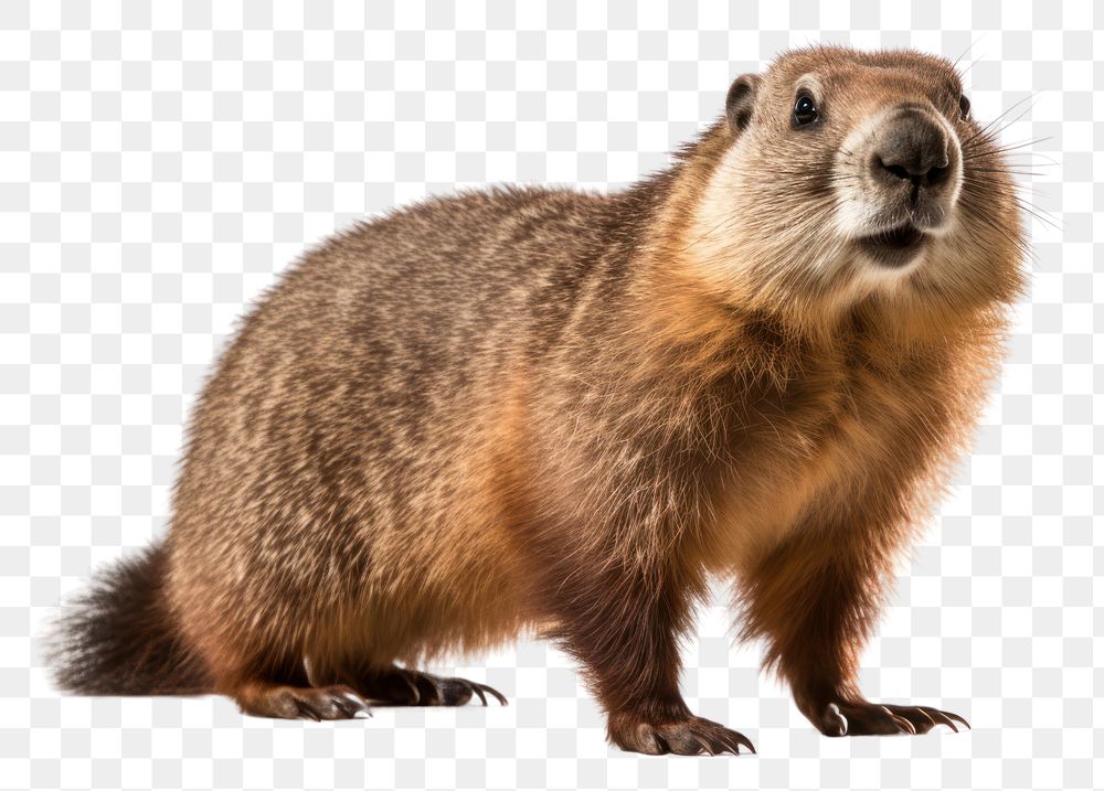 PNG Marmot wildlife animal mammal. 