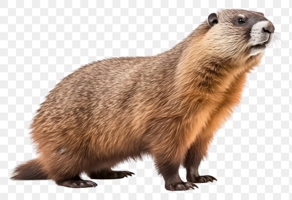 PNG Marmot wildlife animal mammal. 