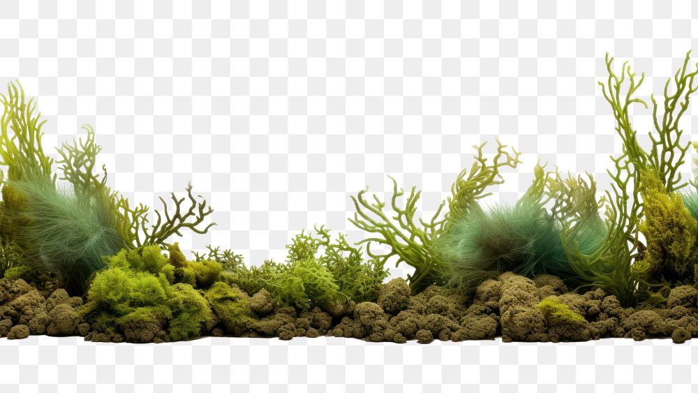 PNG Seaweed reef aquarium outdoors nature. AI generated Image by rawpixel.