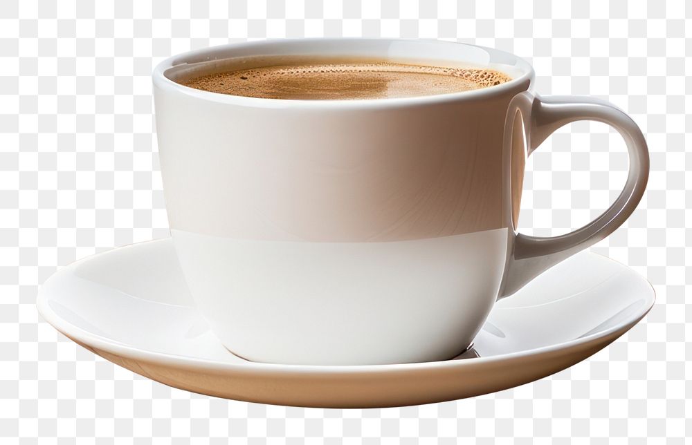 PNG  Coffee cup saucer table. AI generated Image by rawpixel.