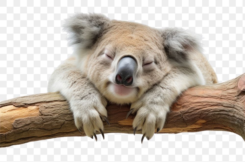 PNG  Koala koala wildlife animal. AI generated Image by rawpixel.