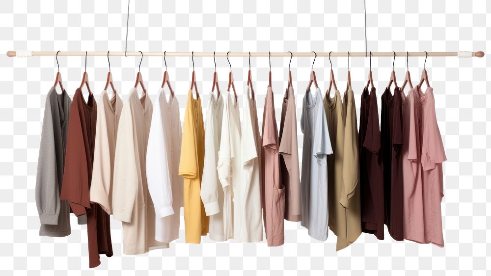 PNG  Clothing clothesline arrangement coathanger
