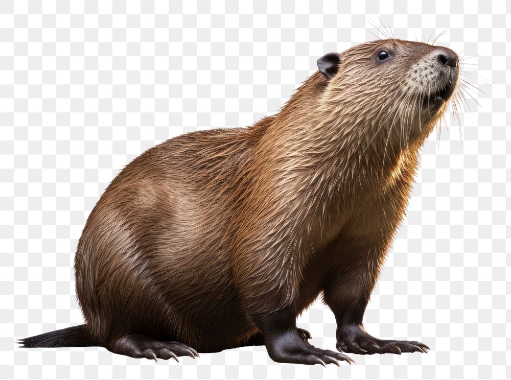 PNG Nutria wildlife animal mammal. AI generated Image by rawpixel.