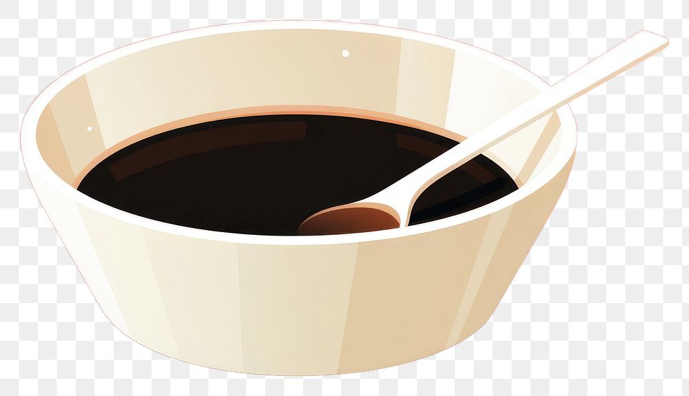 PNG Coffee spoon drink bowl. AI generated Image by rawpixel.