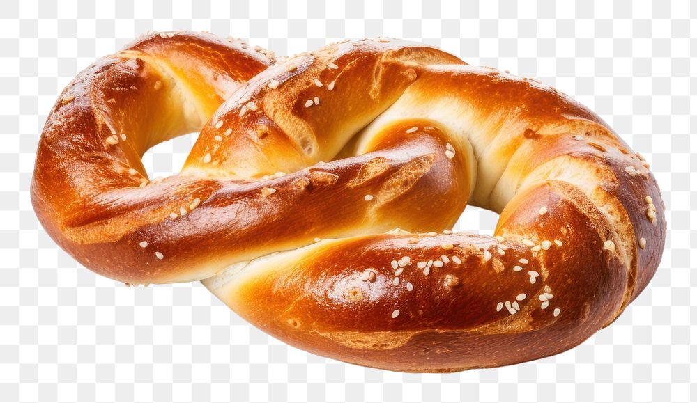 PNG Bakery pretzel bread food. AI generated Image by rawpixel.