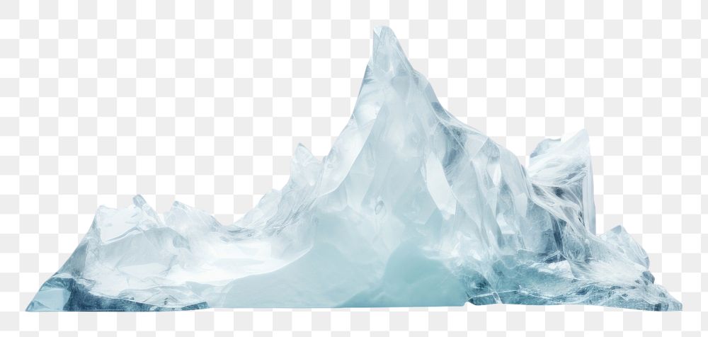 PNG Iceberg space nature white tranquility. AI generated Image by rawpixel.