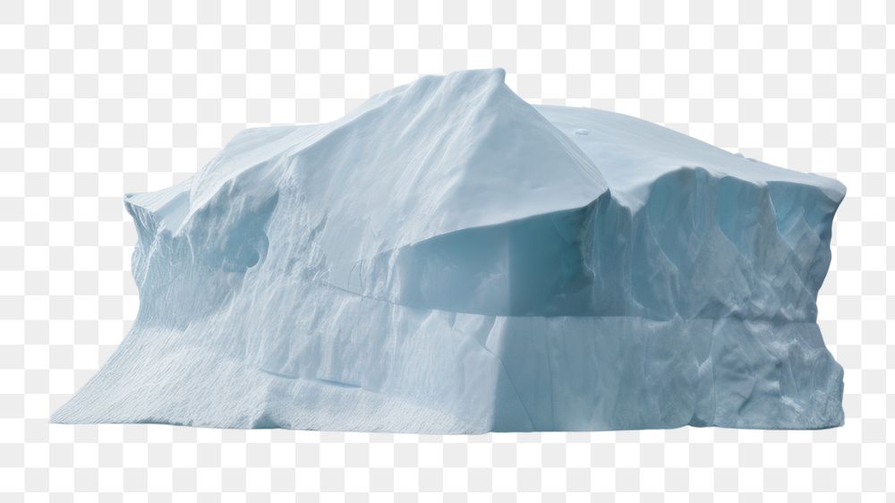 PNG Square iceberg outdoors nature white. AI generated Image by rawpixel.