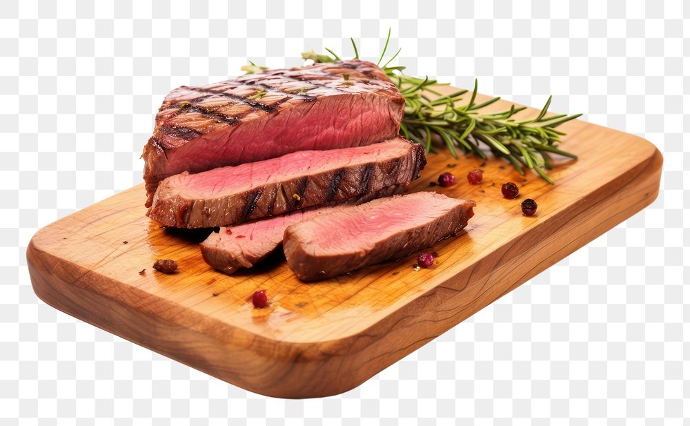 PNG Meat beef steak slice. AI generated Image by rawpixel.
