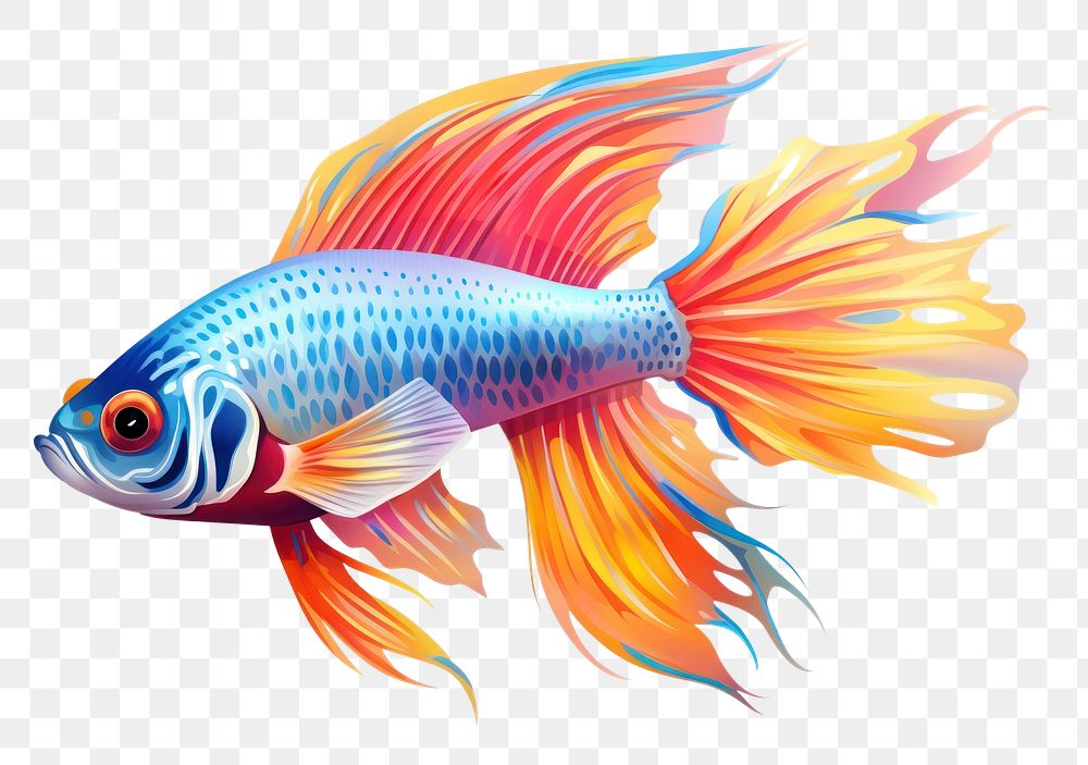 PNG Tropical fish goldfish animal  