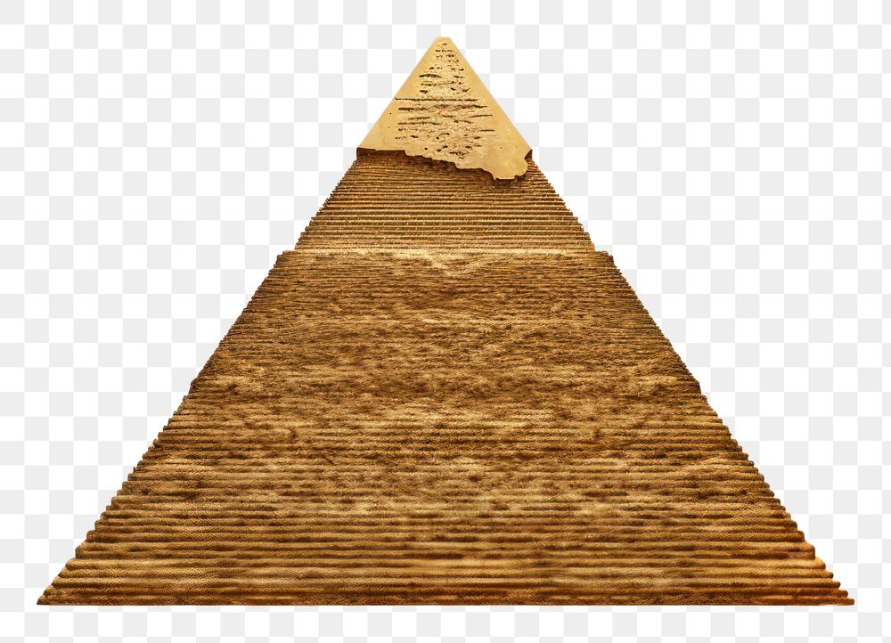 PNG Egypt pyramid architecture white background. AI generated Image by rawpixel.