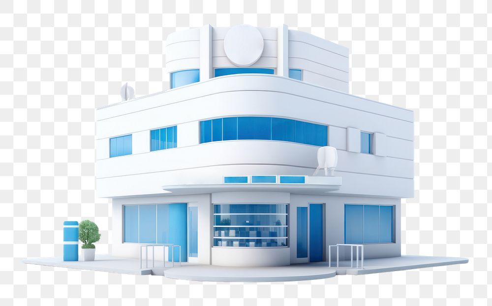 PNG Clinic symbol white background architecture. AI generated Image by rawpixel.
