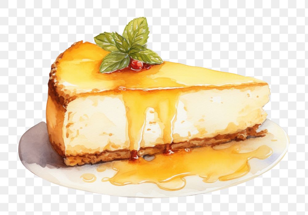 PNG Cheese Cake cake cheesecake dessert. 