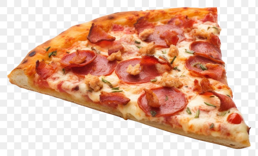 PNG Italian food pizza slice  