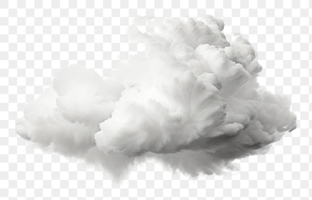 PNG Grey wide cloud white backgrounds nature. AI generated Image by rawpixel.